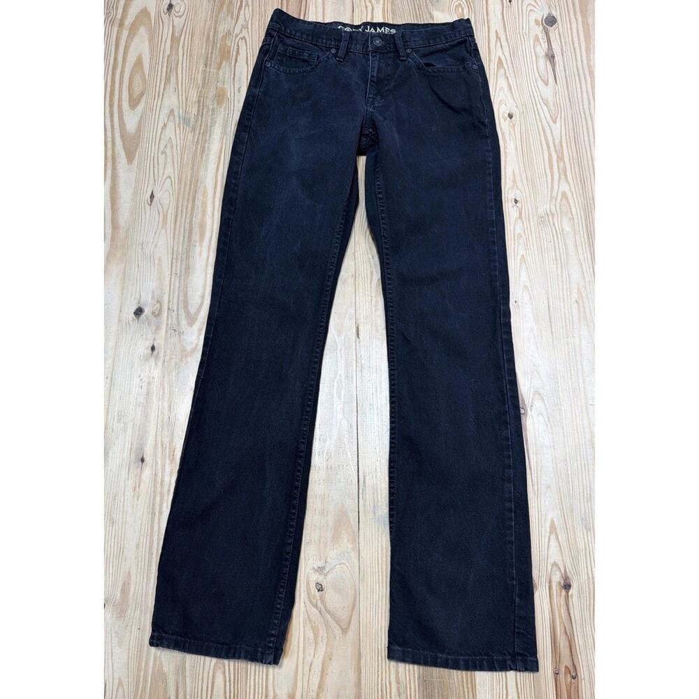 Cody James Straight Leg Jeans Men's Black Denim Western wear Cowboy Measur 30x34